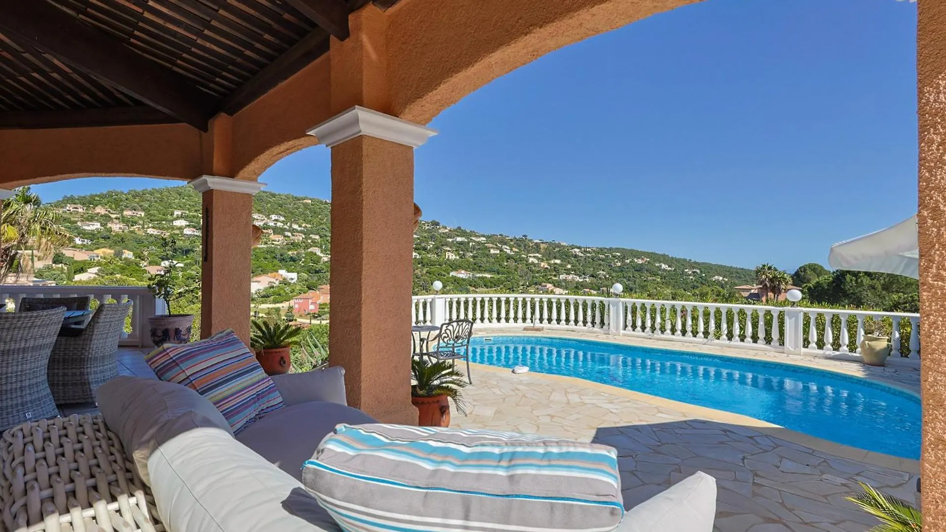Ferienhaus Cristina Mit Pool, Meerblick, Familienfreundlich Roquebrune-sur-Argens France