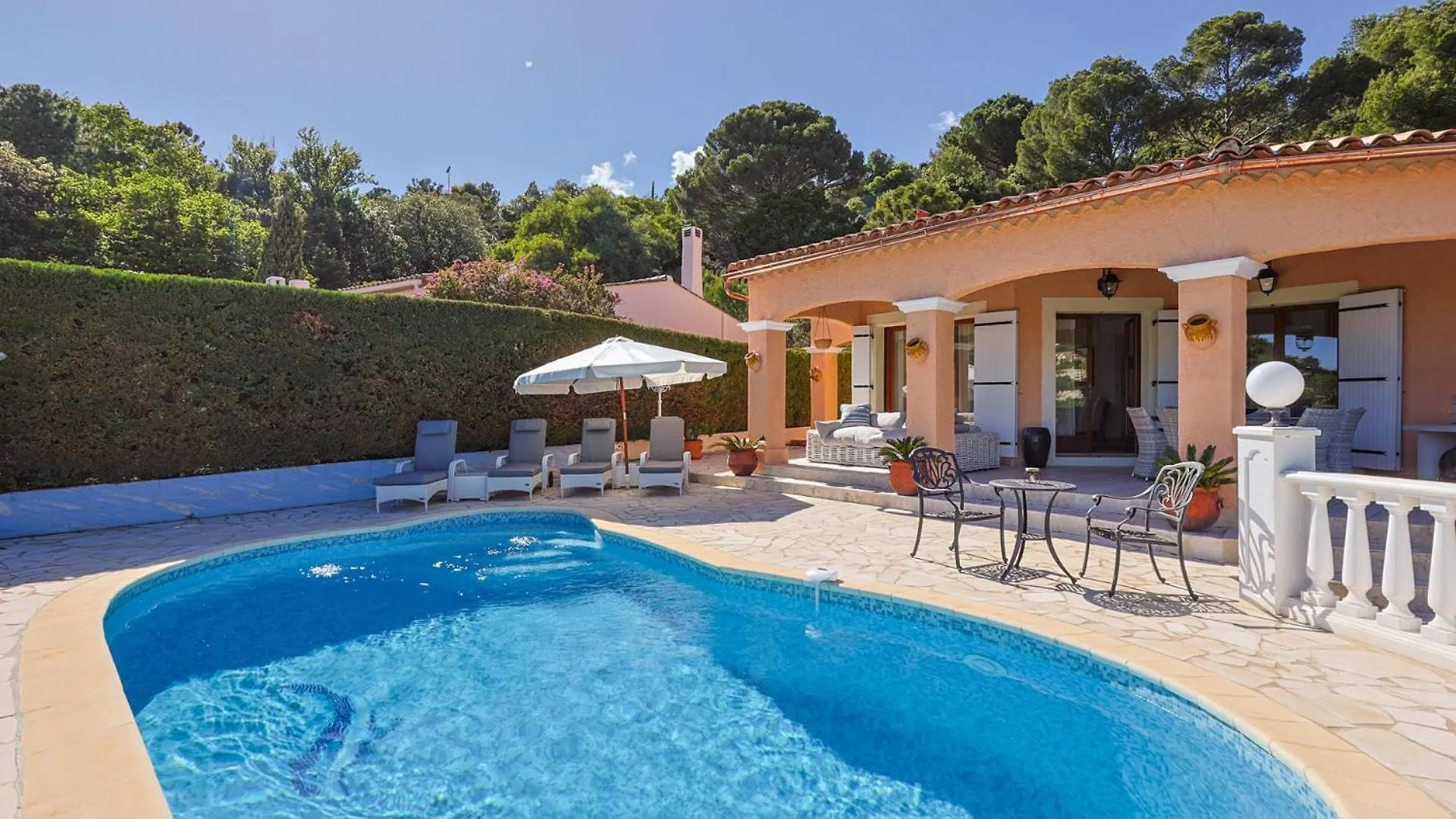 Ferienhaus Cristina Mit Pool, Meerblick, Familienfreundlich Roquebrune-sur-Argens 0*,