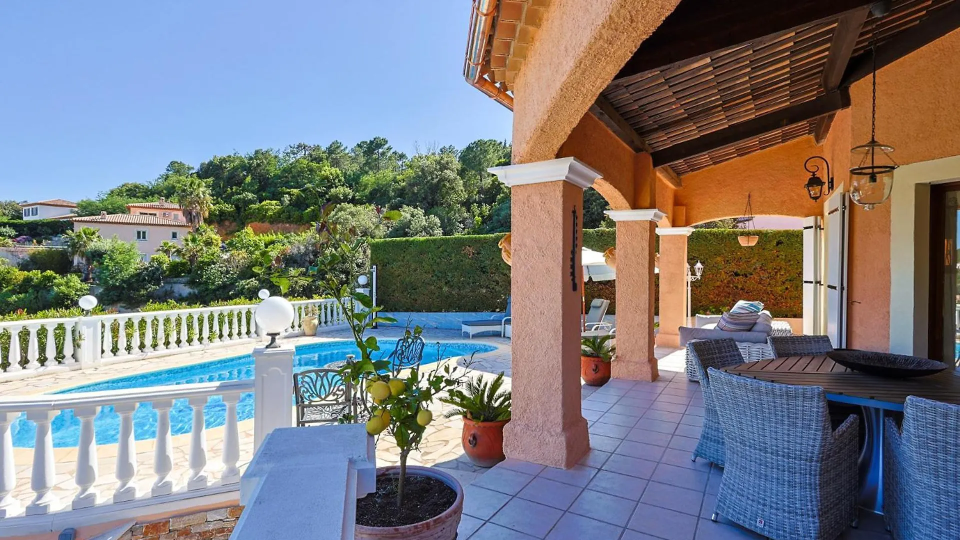 Ferienhaus Cristina Mit Pool, Meerblick, Familienfreundlich Roquebrune-sur-Argens 0*,